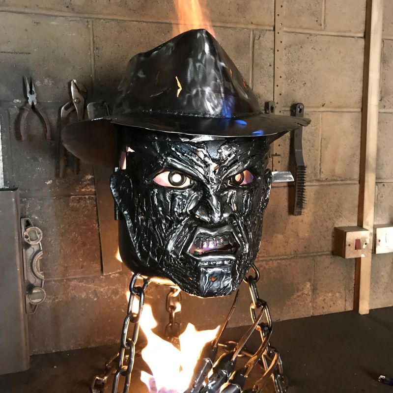 Freddy Krueger Wood Burner