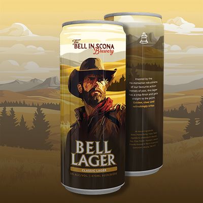 The Bell Lager 473ml Can