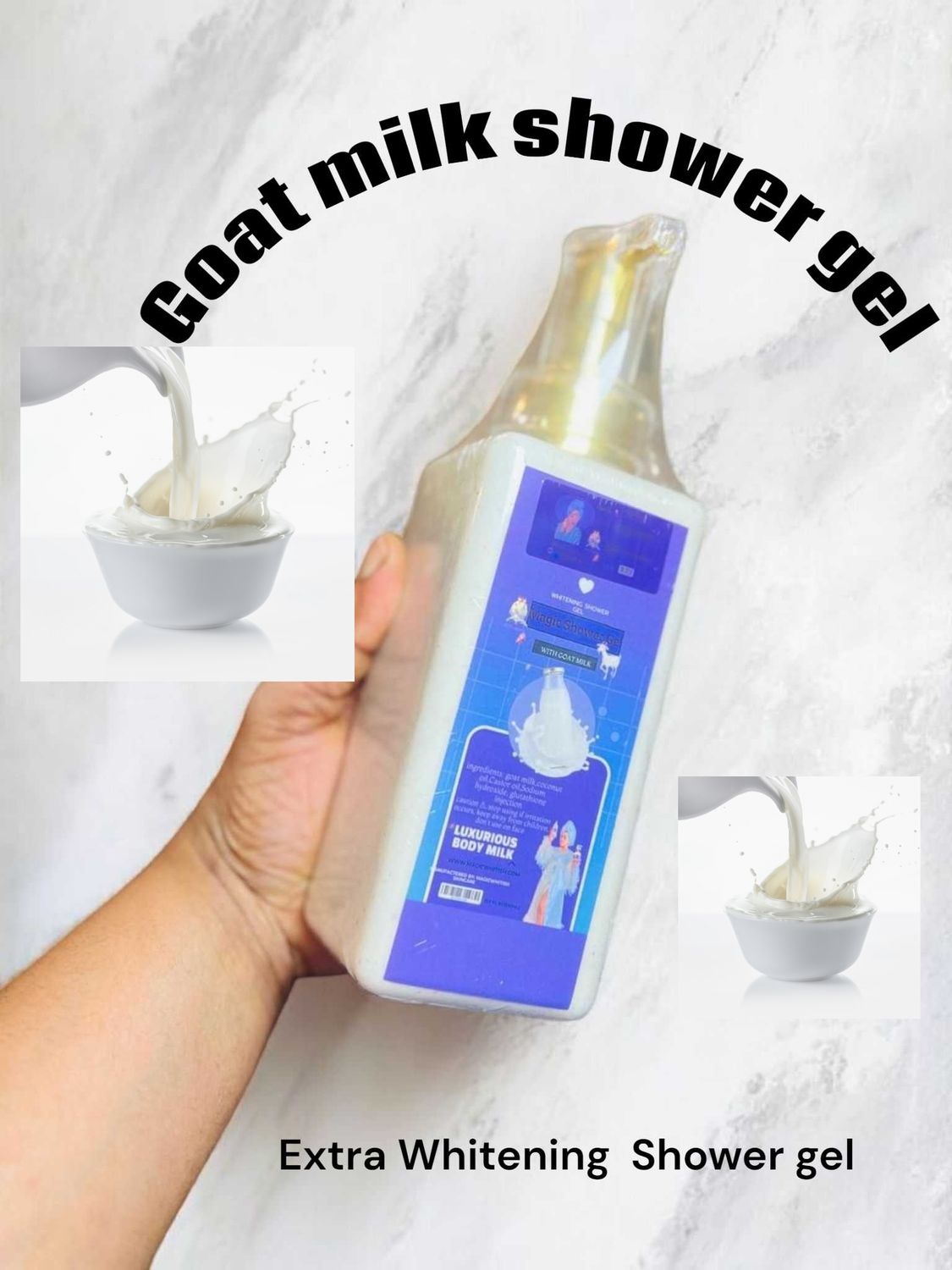 MAGIC MILK SHOWER GEL 650ml