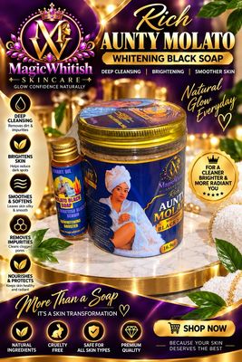 Creamy Molato Black soap extra whitening 