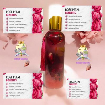 Arbutin Magic Face &amp;Body oil - 200ml with Rose Petal 