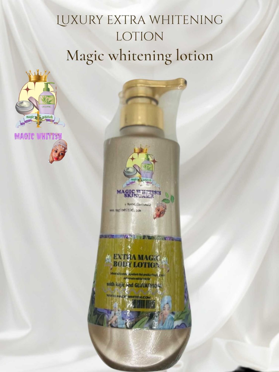 Magic Whitish Strong Whitening Lotion - 500ml