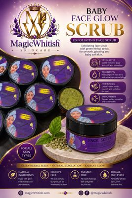 Baby Face Glow Scrub/Mask BACK IN STOCK