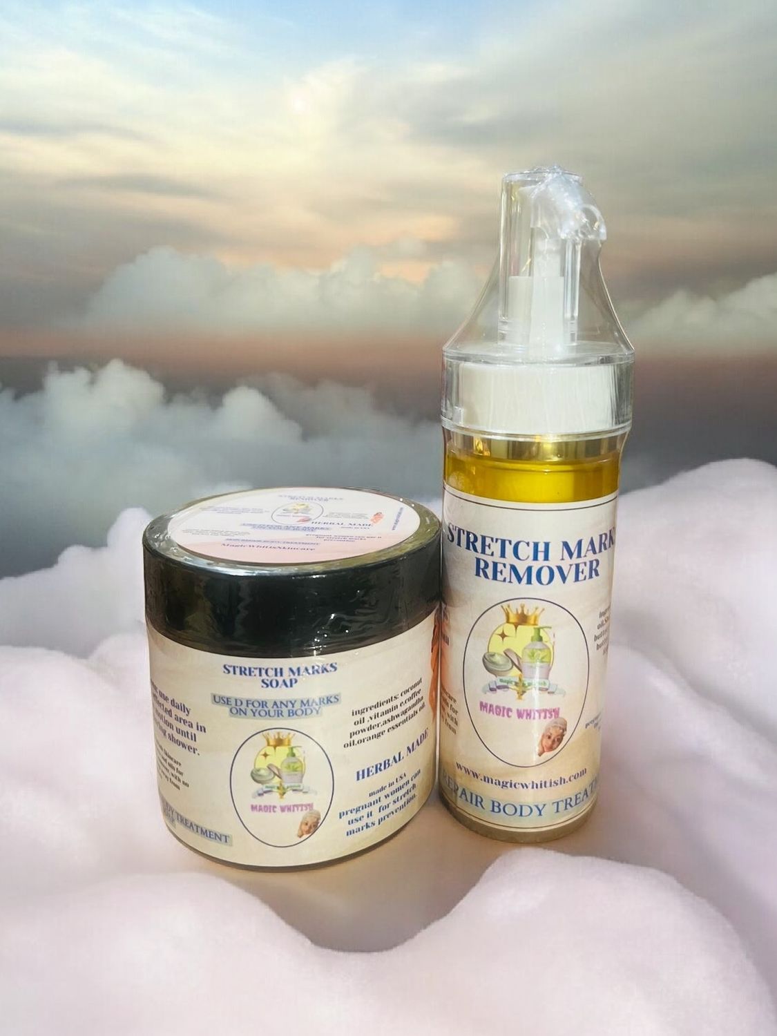 Stretch Marks Soap and Oil