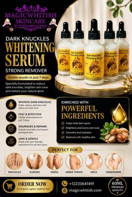 Dark knuckles remover milky Serum