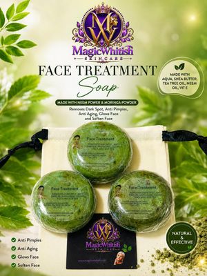 Face Treatment Green Soap 1pc