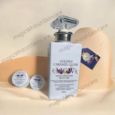 Dark chocolate/caramel/ skin set face creams and body lotion