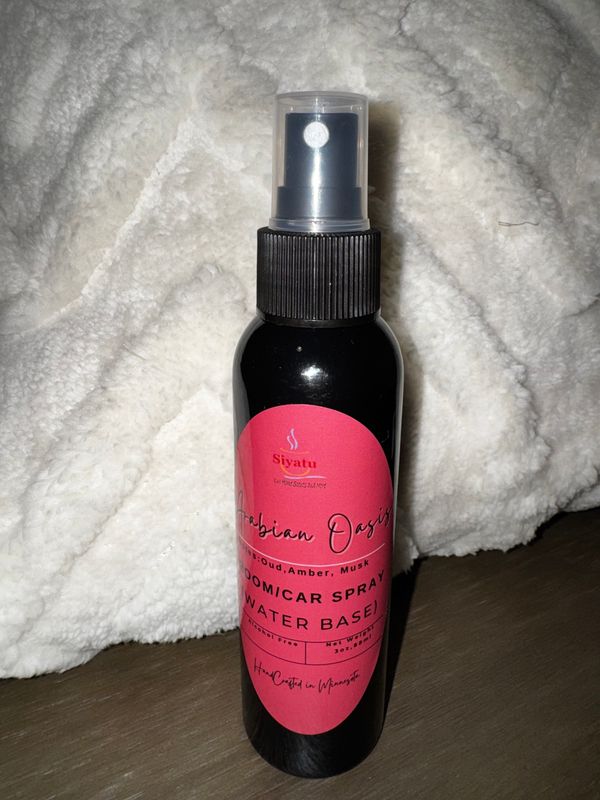 Room/Car Spray- Arabian Oasis  (Water Base)