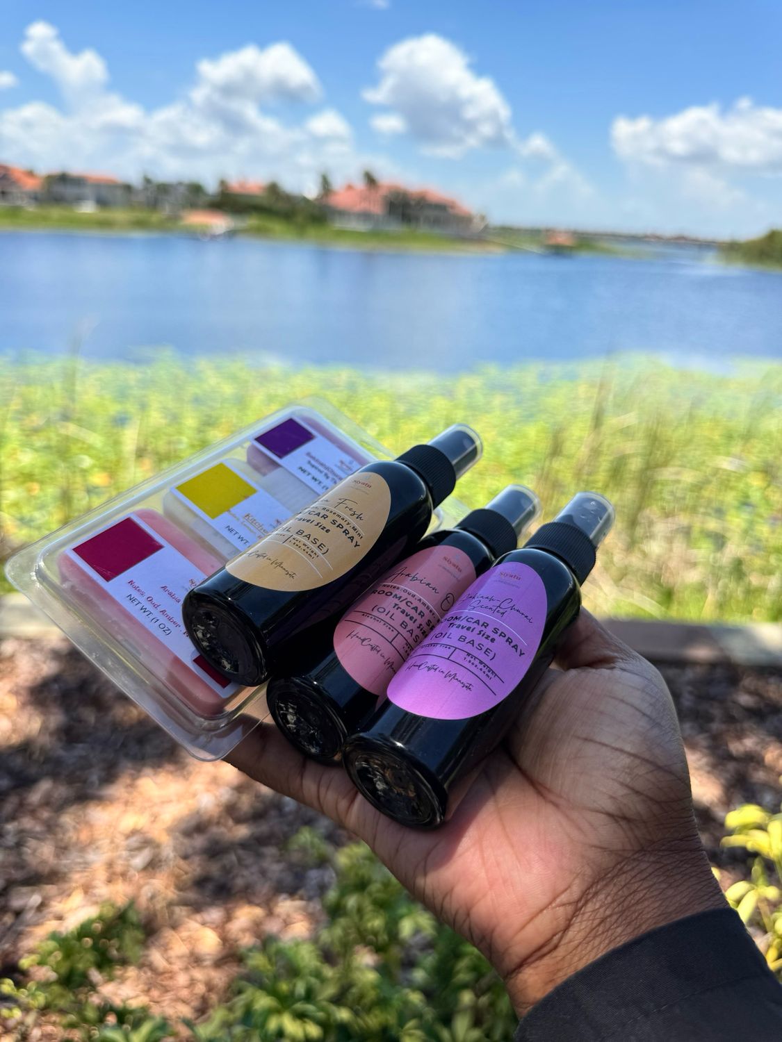 Travel Set Wax Melt And Room Spray