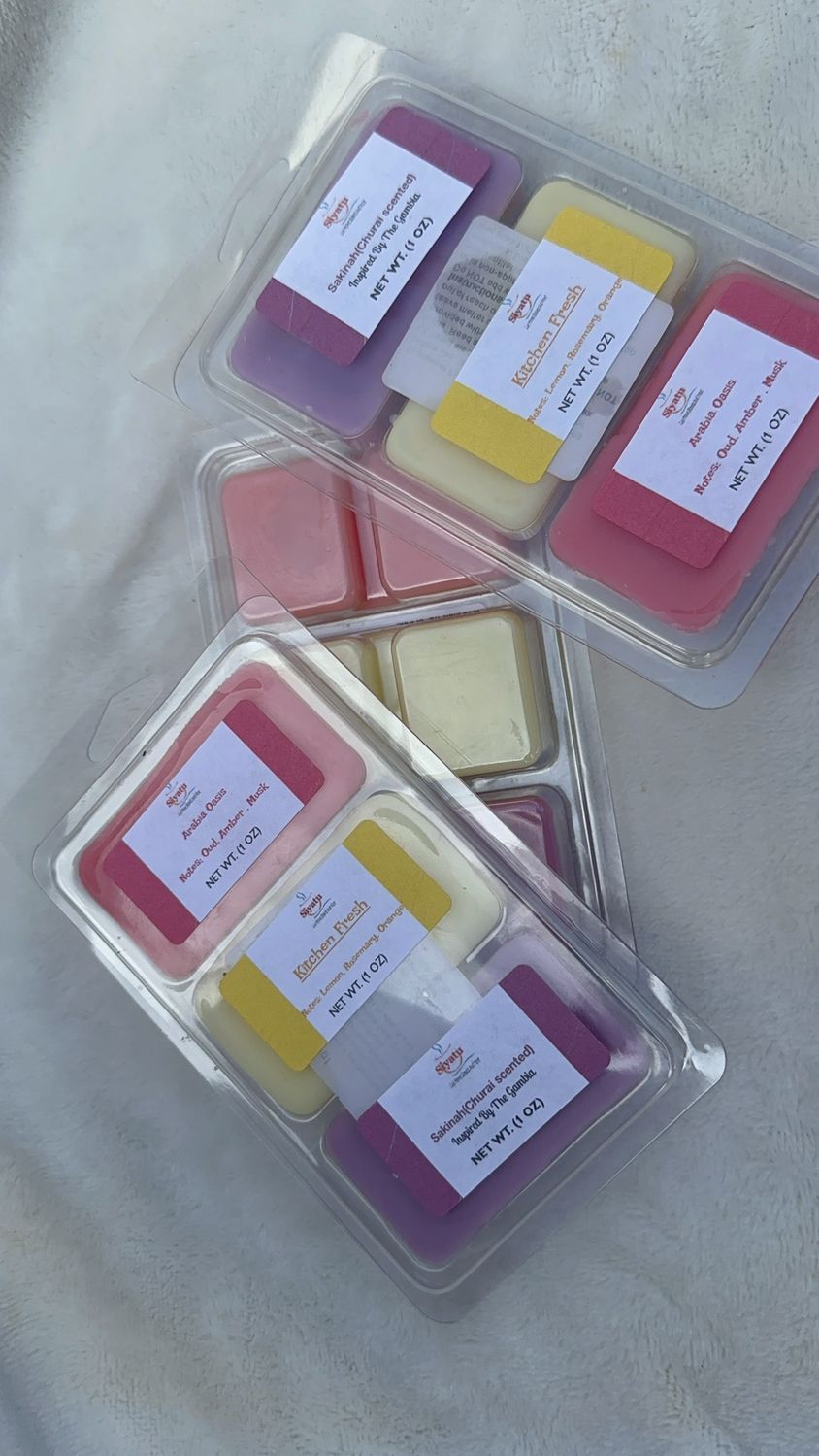 Tri-color Wax Melts