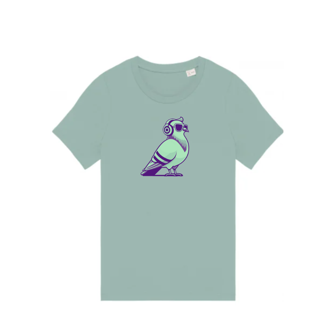 T-Shirt Green Pigeon Kids