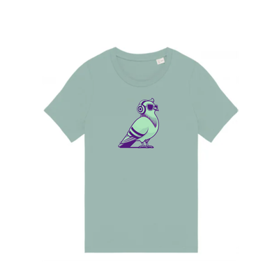 T-Shirt Green Pigeon Kids