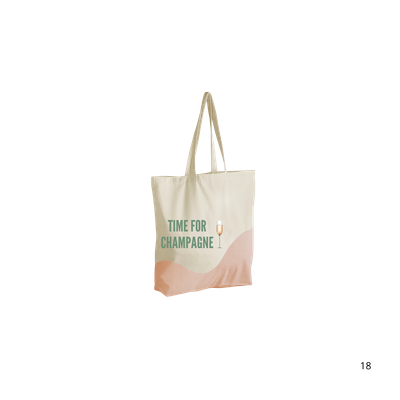 Shopping Bag TIME CHAMPAGNE