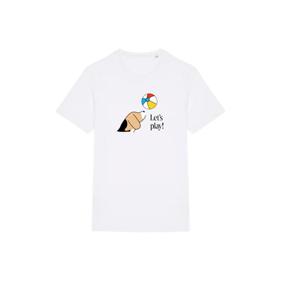 T-Shirt Dog Beagle ball