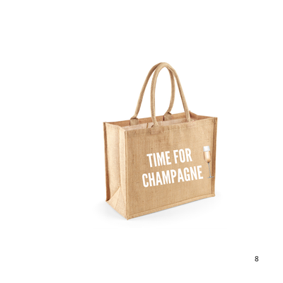 Shopping Bag TIME FOR CHAMPAGNE