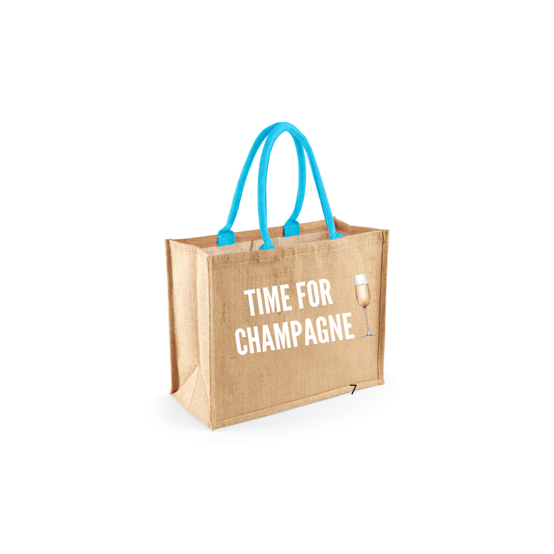 Shopping Bag TIME FOR CHAMPAGNE