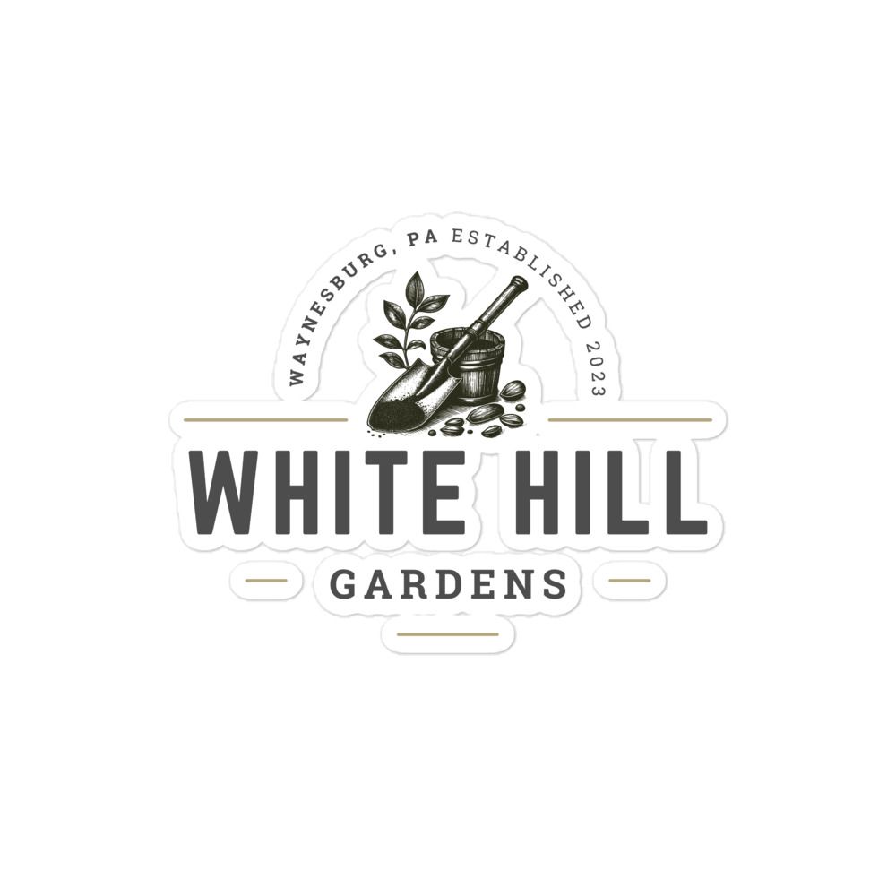 White Hill Gardens Bubble-free stickers