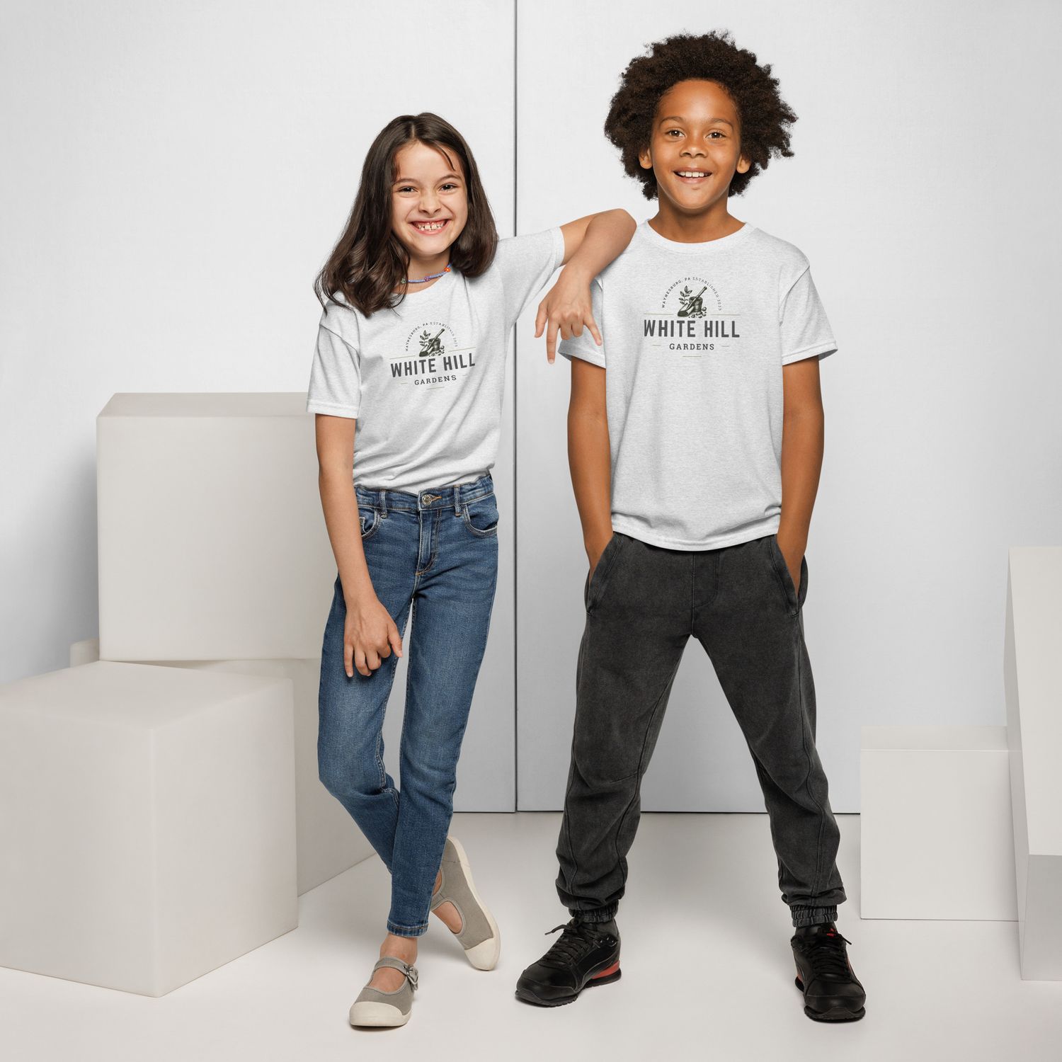 White Hill Gardens Youth t-shirt