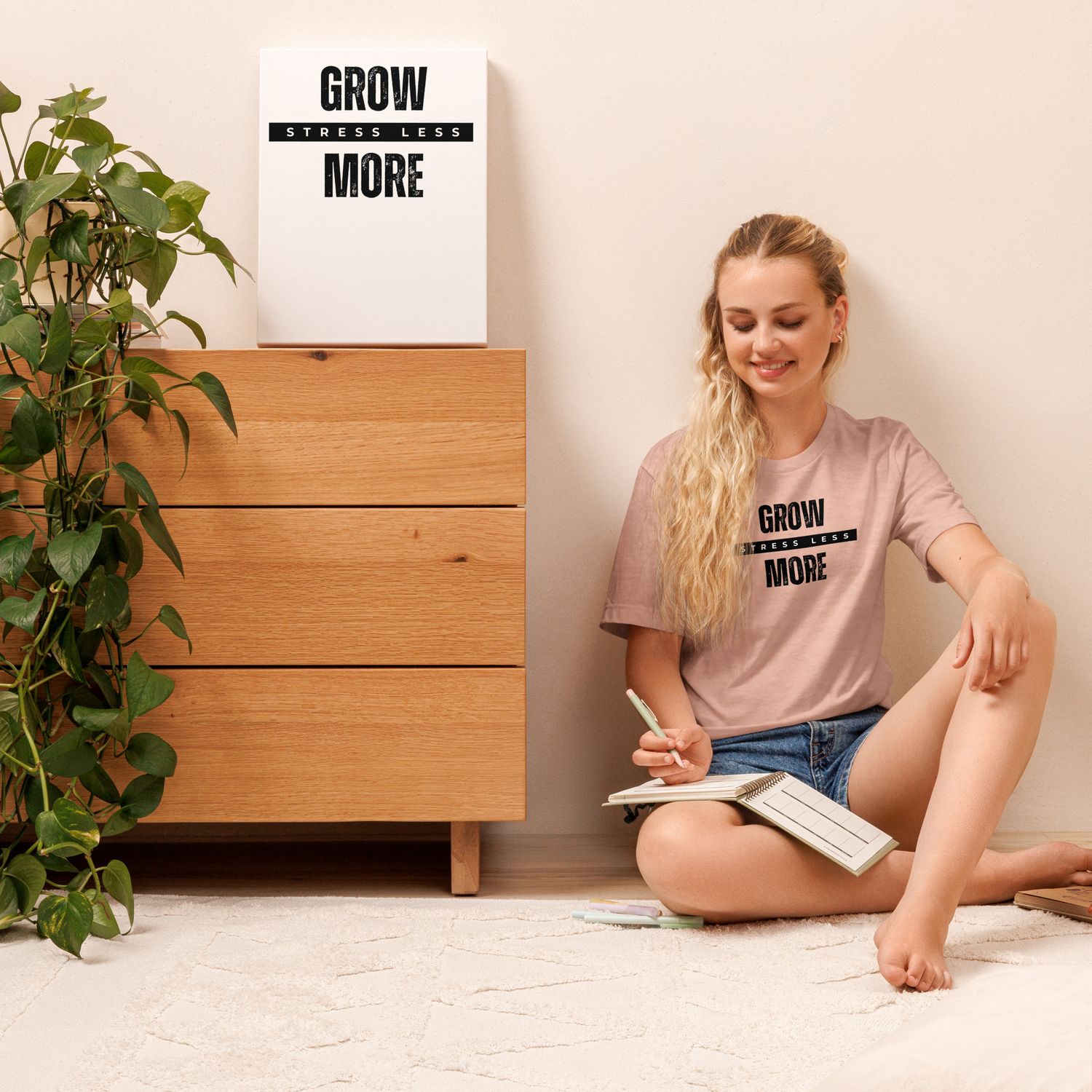 White Hill Gardens Classic Grow More Unisex t-shirt