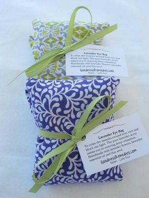 Lavender Eye Bag