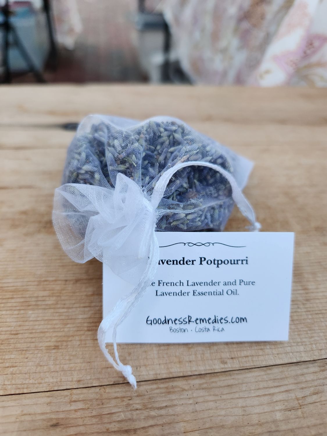 Lavender Potpourri Sachet