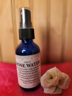 Rose Water Spray - 4 oz