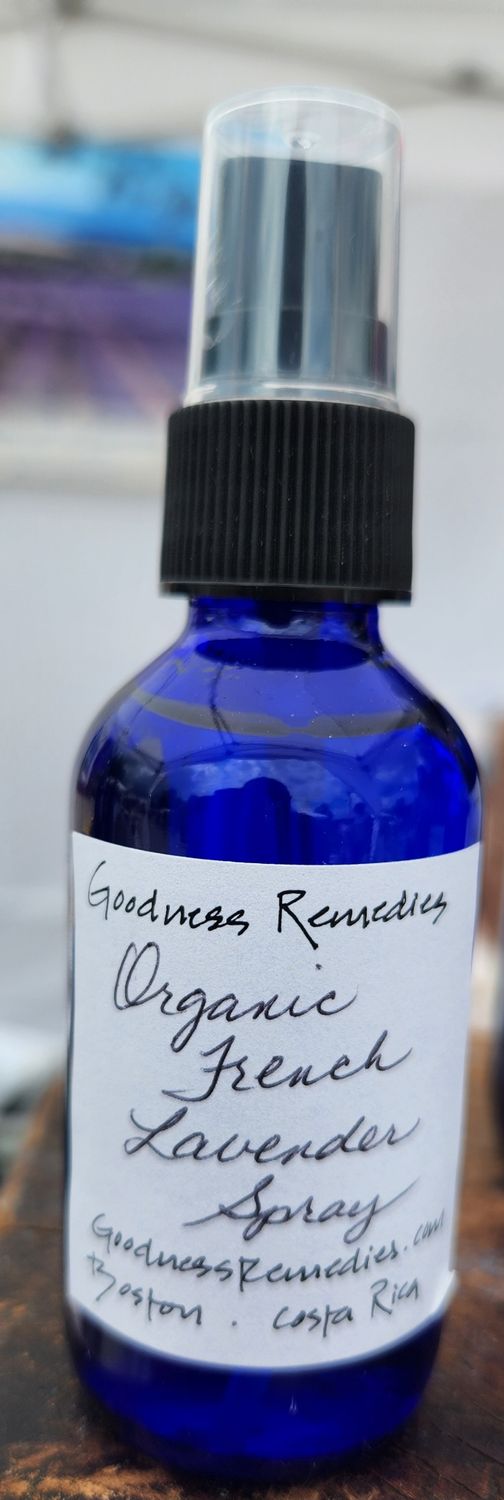 Organic French Lavender Spray - 4 oz