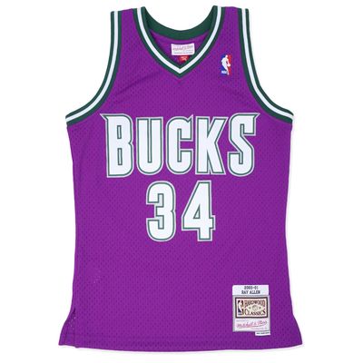 MITCHELL &amp; NESS MILWAUKEE BUCKS RAY ALLEN &#39;00-01 SWINGMAN JERSEY