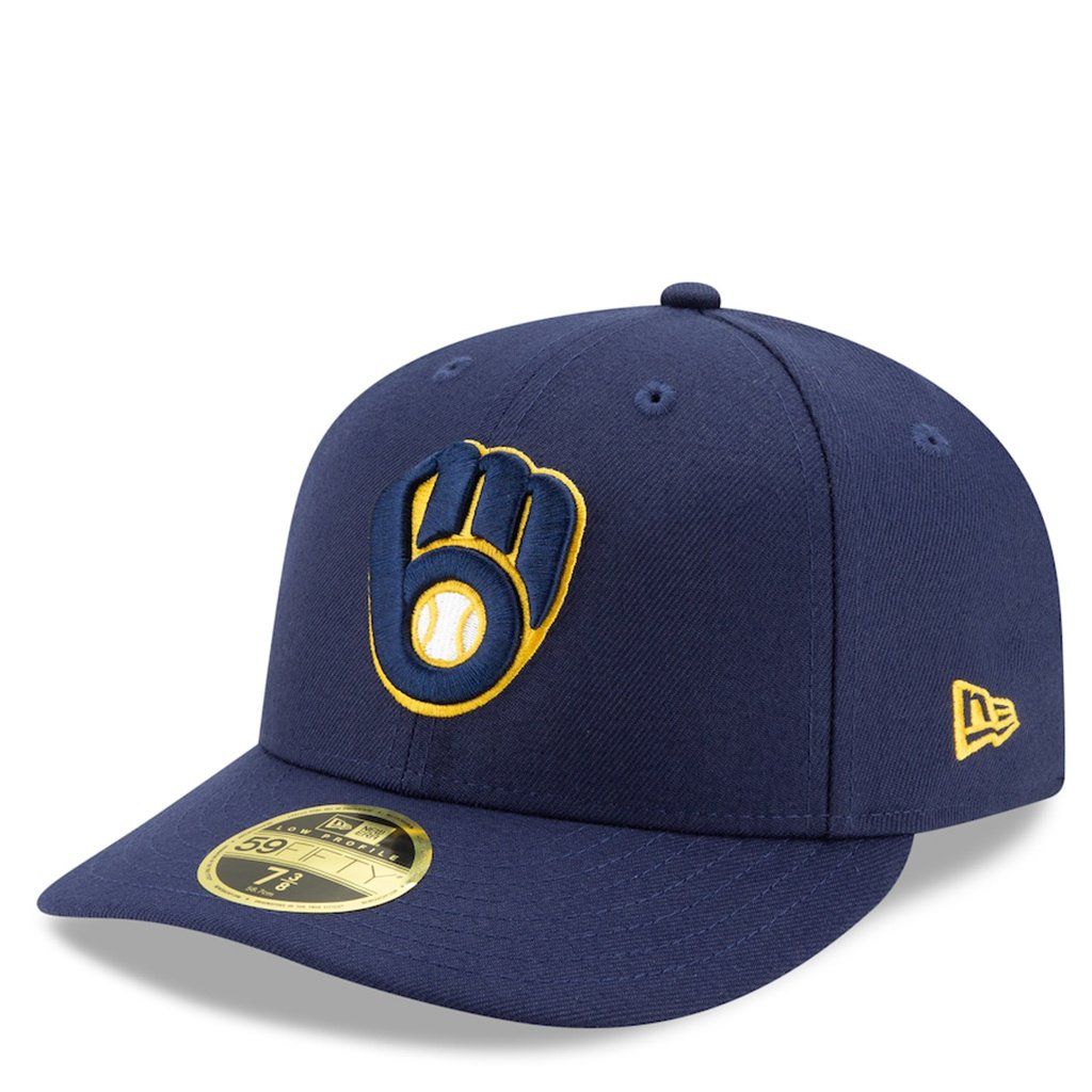 NEW ERA MILWAUKEE BREWERS AUTHENTIC LOW PROFILE 59FIFTY FITTED     