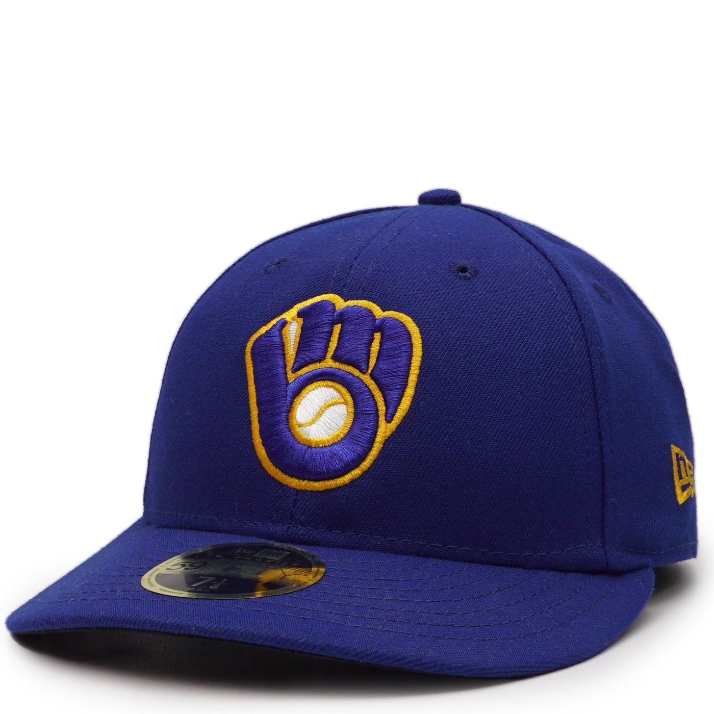 NEW ERA MILWAUKEE BREWERS LOW PROFILE 59FIFTY FITTED HAT    
