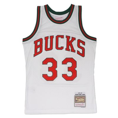 MITCHELL &amp; NESS MILWAUKEE BUCKS KAREEM &#39;71-72 SWINGMAN JERSEY 