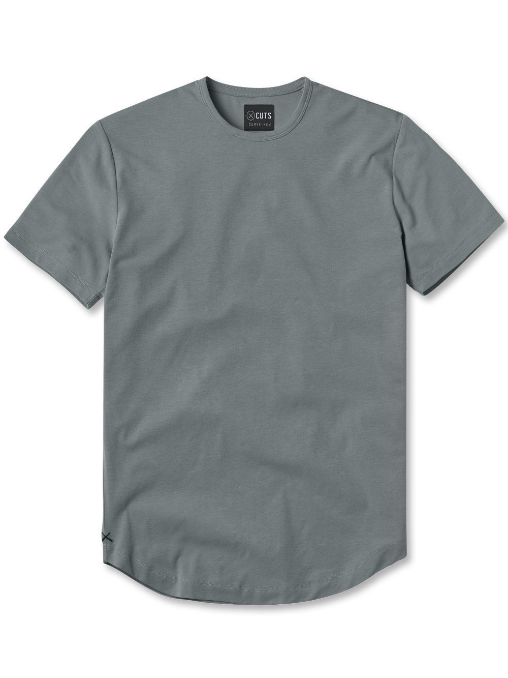 CUTS AO CURVE HEM TEE   