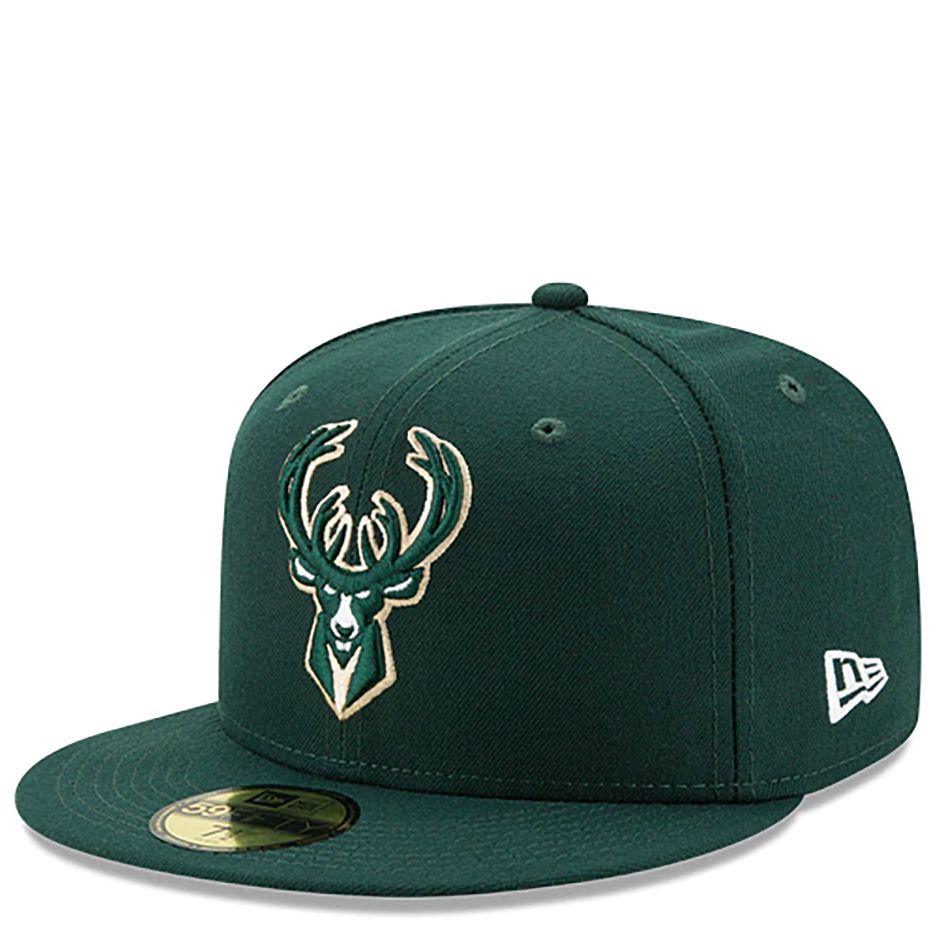 NEW ERA MILWAUKEE BUCKS TEAM COLOR 59FIFTY FITTED HAT  