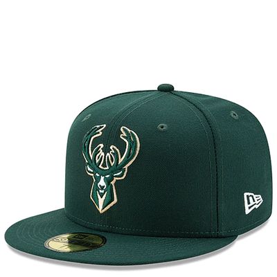 NEW ERA MILWAUKEE BUCKS TEAM COLOR 59FIFTY FITTED HAT  