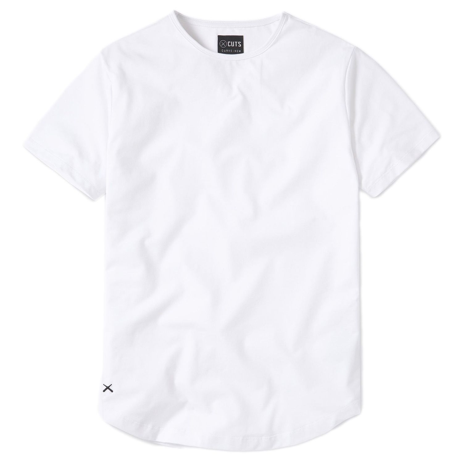 CUTS AO CURVE HEM TEE 