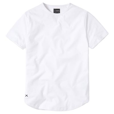 CUTS AO CURVE HEM TEE 