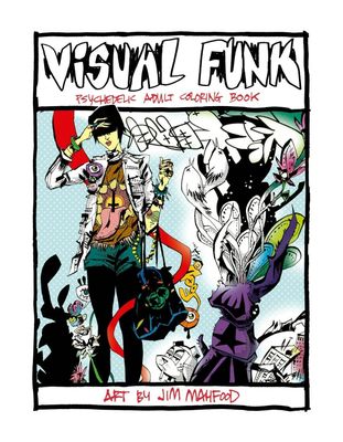 IDW PSYCHEDELIC ADULT COLORING BOOK