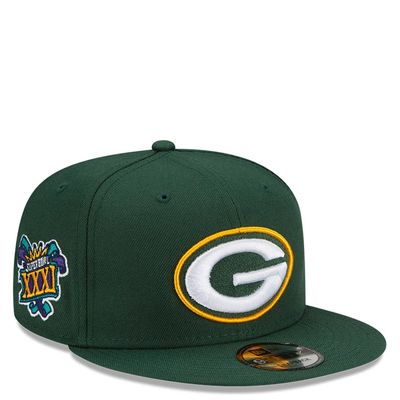 NEW ERA GREEN BAY PACKERS PATCH UP 9FIFTY SNAPBACK HAT