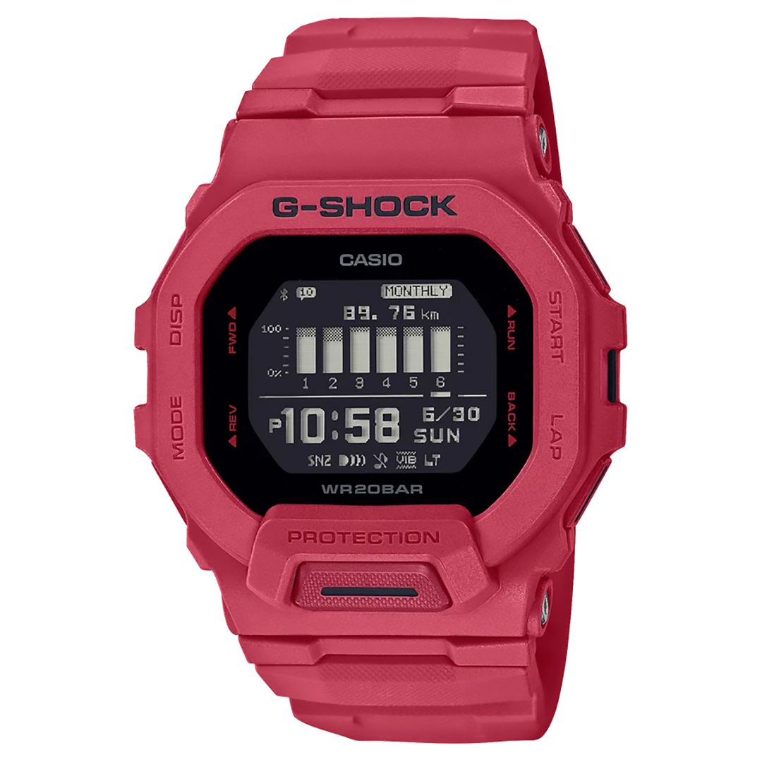 G-SHOCK GBD200RD-4 WATCH