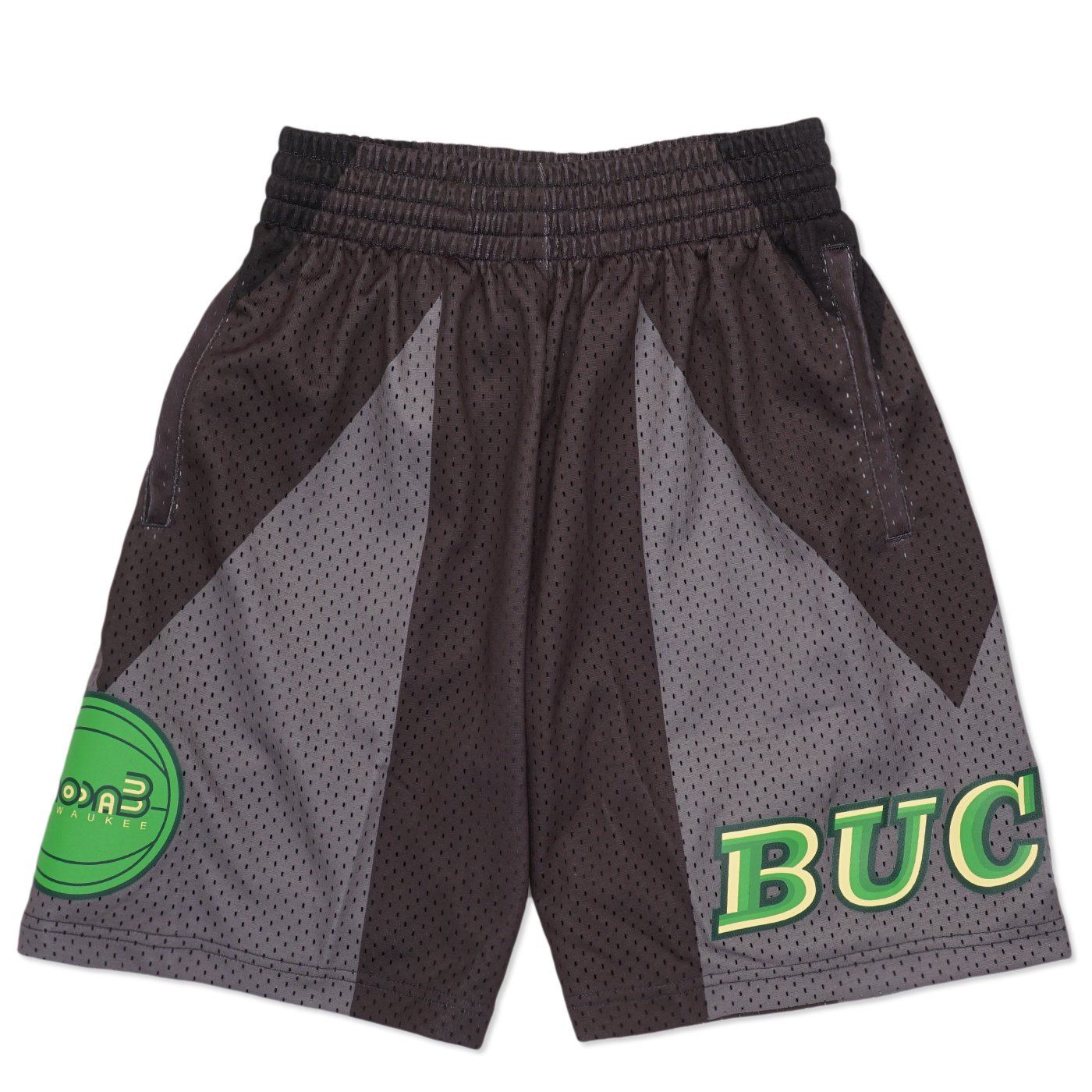 MITCHELL &amp; NESS X MODA3 BUCKS HOMECOURT SWINGMAN SHORTS