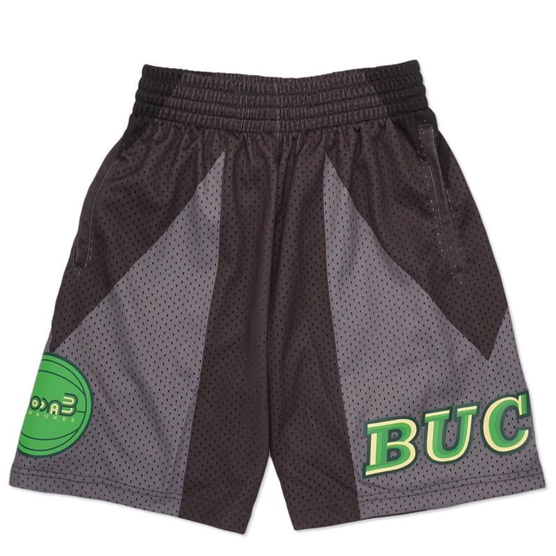 MITCHELL &amp; NESS X MODA3 BUCKS HOMECOURT SWINGMAN SHORTS