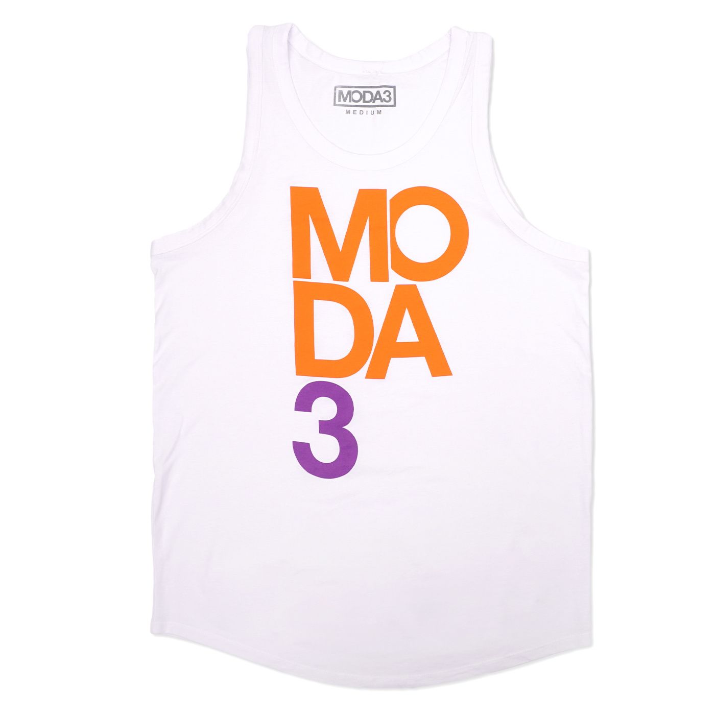 MODA3 STACKED LOGO TANK TOP  