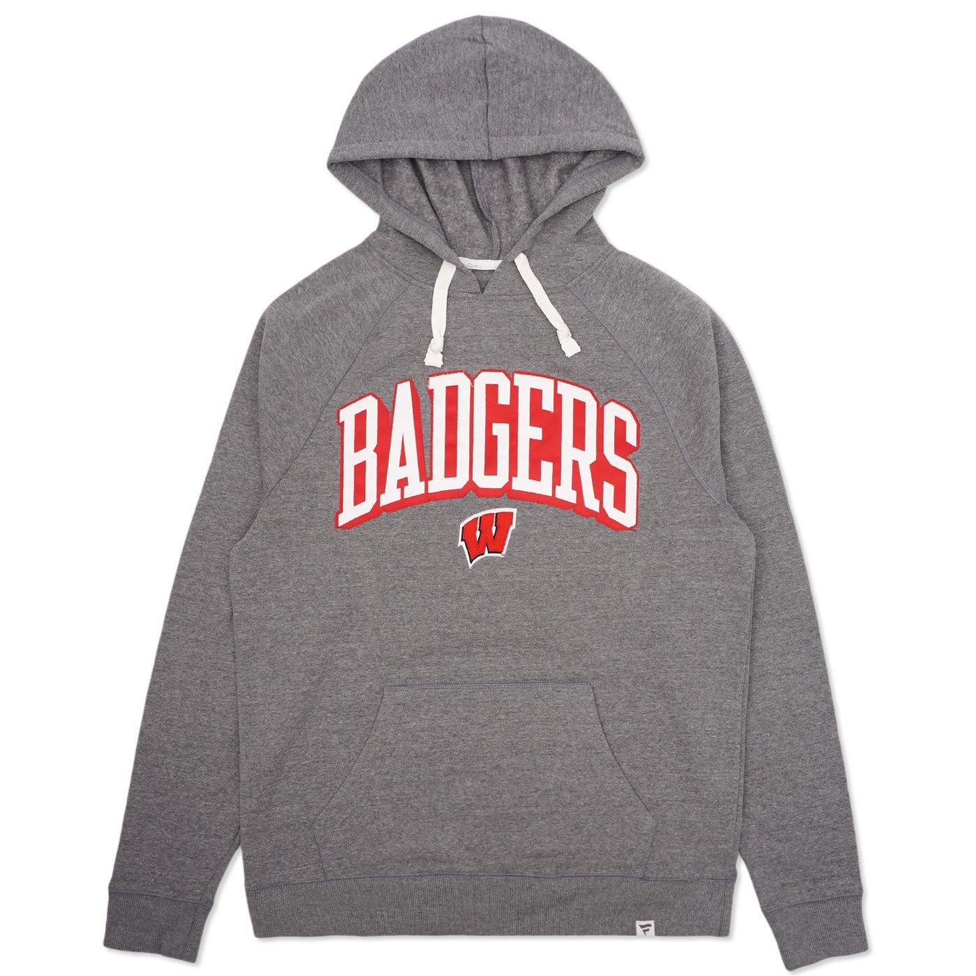 FANATICS WISCONSIN BADGERS ON DECK PULLOVER HOODIE 