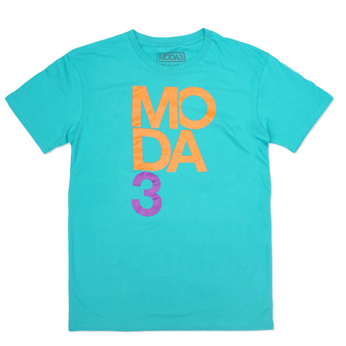 MODA3 STACKED LOGO TEE 