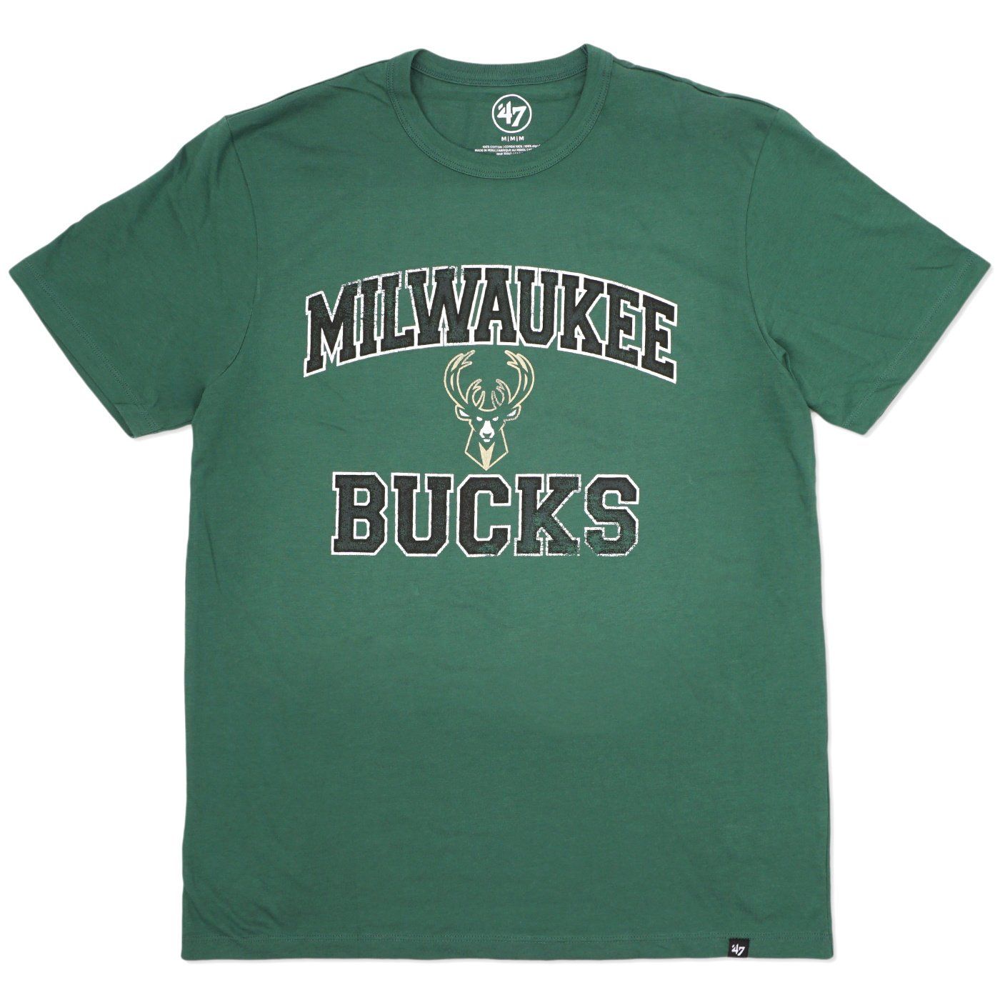‘47 BRAND MILWAUKEE BUCKS UNION ARCH FRANKLIN TEE  
