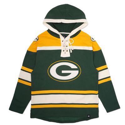 ‘47 BRAND GREEN BAY PACKERS SUPERIOR LACER HOODIE 