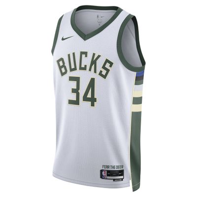 NIKE MILWAUKEE BUCKS GIANNIS &#39;22-23 ASSOCIATION EDITION SWINGMAN JERSEY