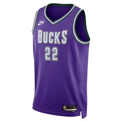 NIKE MILWAUKEE BUCKS MIDDLETON HARDWOOD CLASSICS SWINGMAN JERSEY    