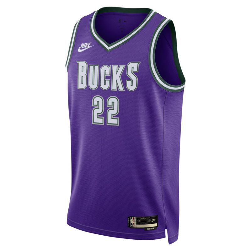 NIKE MILWAUKEE BUCKS MIDDLETON HARDWOOD CLASSICS SWINGMAN JERSEY    