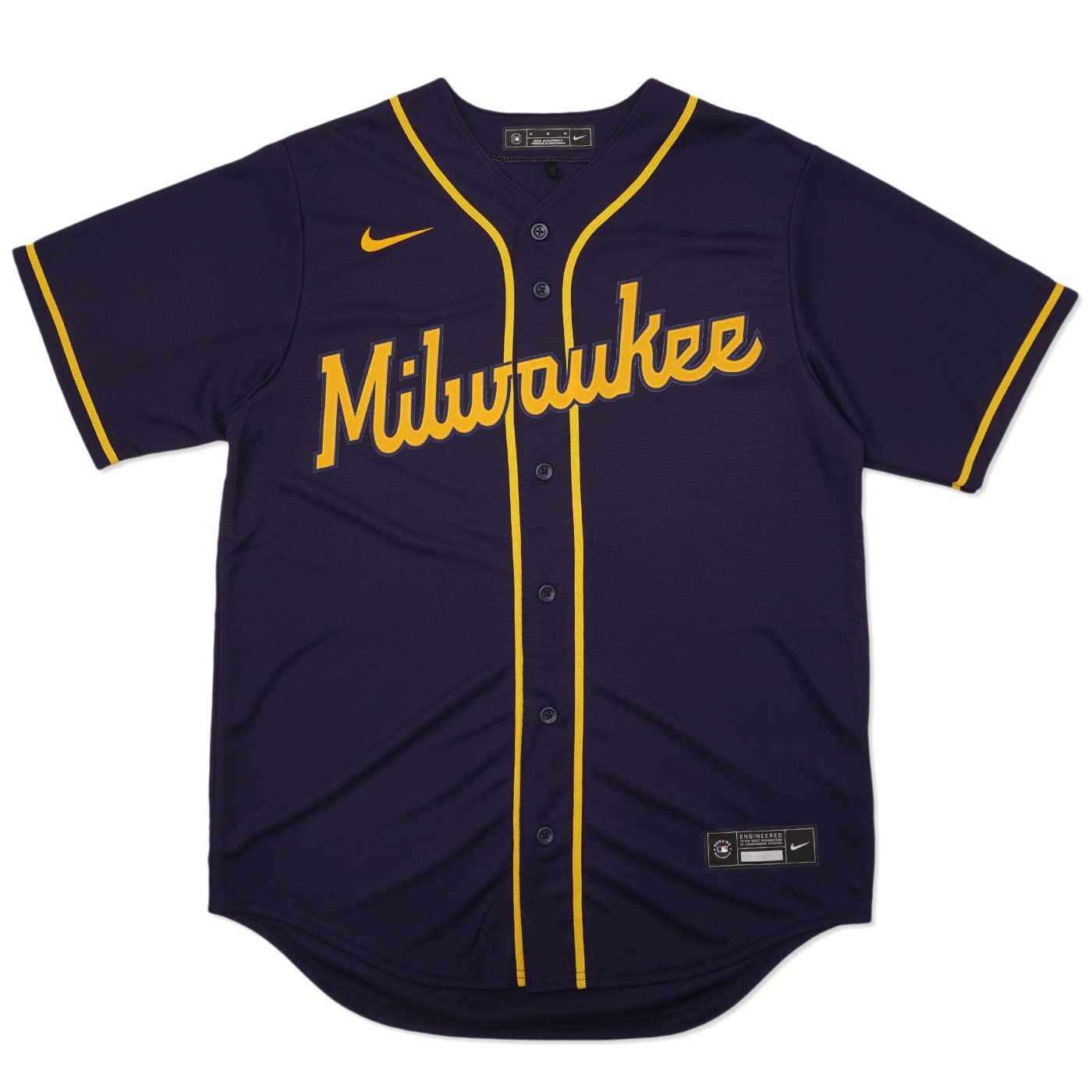 NIKE MILWAUKEE BREWERS ALTERNATE REPLICA JERSEY